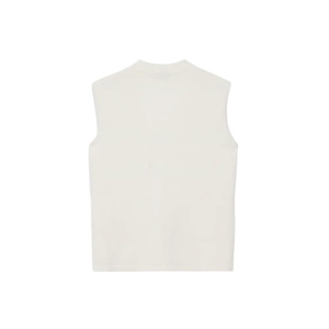 Mint Velvet Cream Wool Blend Sleeveless Knit Top